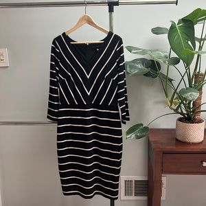 WHBM knit sheath dress